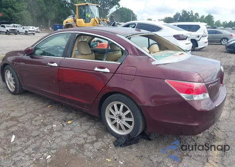 2008 Honda Accord 3.5 Ex-L из США, поврежденный, VIN 1HGCP36848A039561
